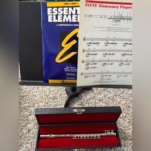 American Girl Doll Flute Set with Case